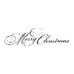 PB MERRY CHRISTMAS FLOURISH