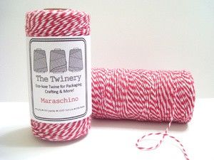 Twine Maraschino Red