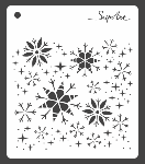 Snipart Stencil Magic Lights Flocons