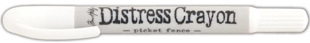 Distress Crayon Picket Fence