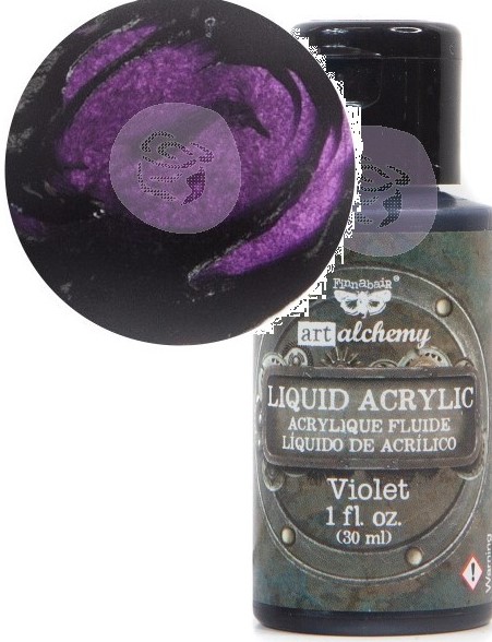 Prima Finnabair Liquid Violet