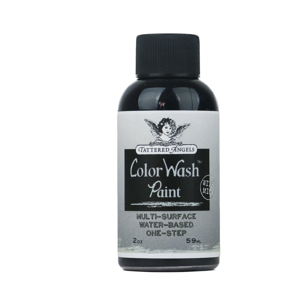 TA Color Wash Paint Silver Faux Finish