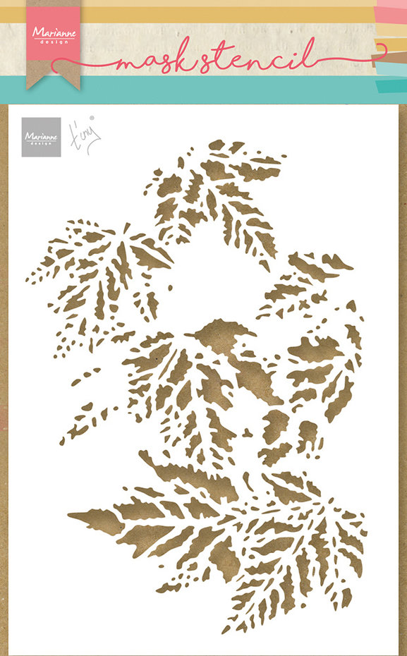 Marianne Design Stencil Tiny'sAutumn Leaves