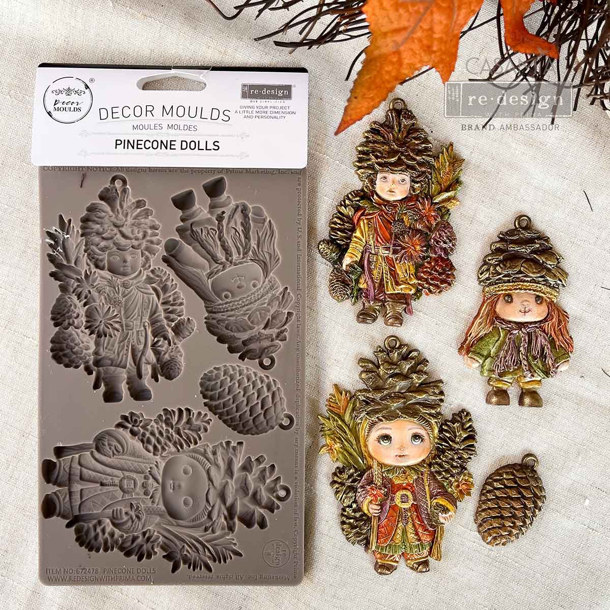 Prima Redesign Pinecone Dolls