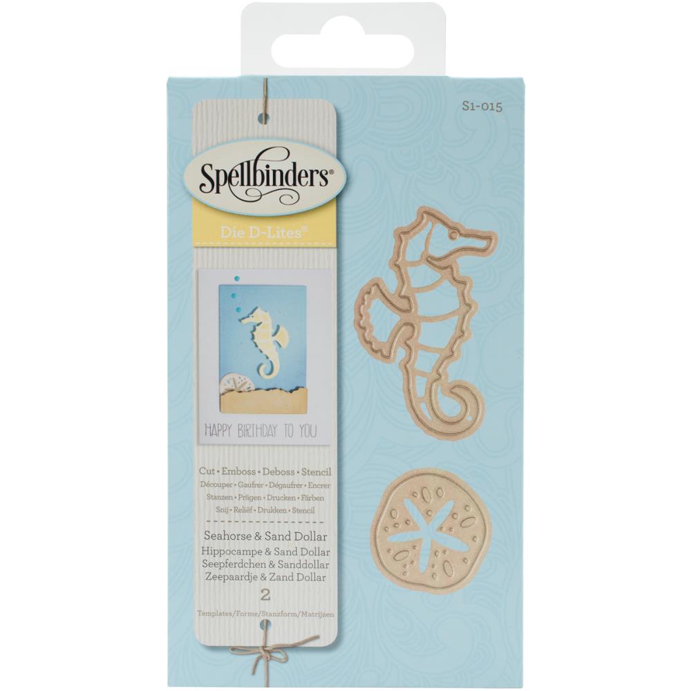 Spellbinders Die Seahorse And Sand Dollar