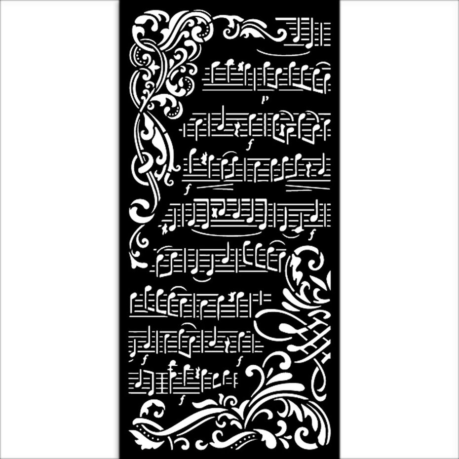 Stamperia Stencil Create Happiness Music