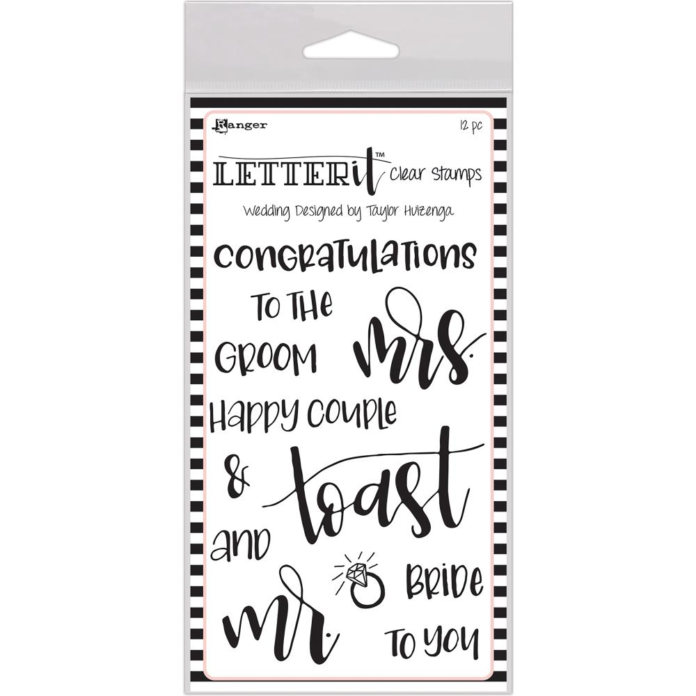 Letter It Clear Stamps Wedding