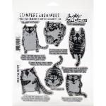 Tim Holtz Snarky Cat