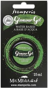 Stamperia Glamour Gel Nature Green