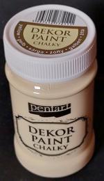 Pentart Dekor Paint Chalky Yellow