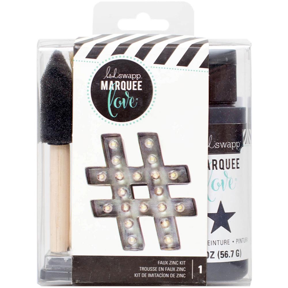 Heidi Swapp Marquee Love Faux Zinc Kit