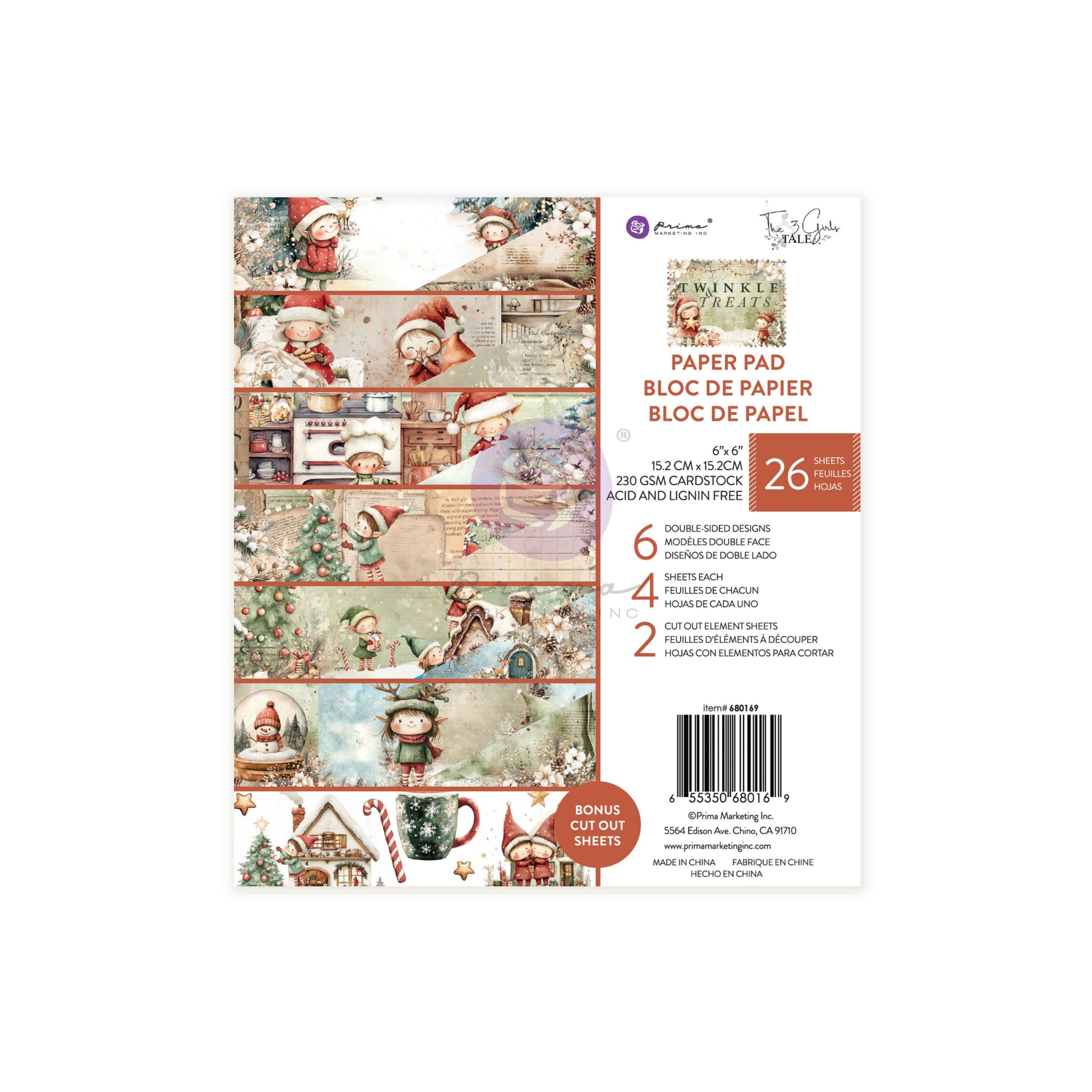 Prima Marketing Twinkle & Treats Pad 6x6