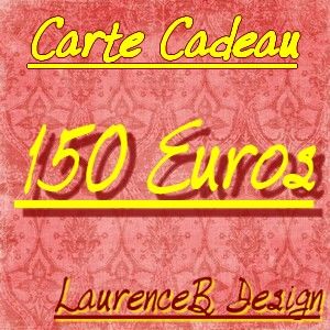 carte cadeaux 150 Euros